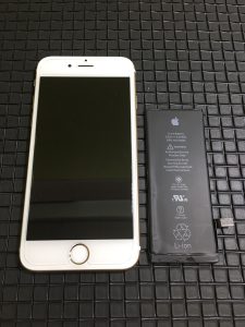 iPhone6sバッテリー